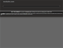 Tablet Screenshot of nockalm.com